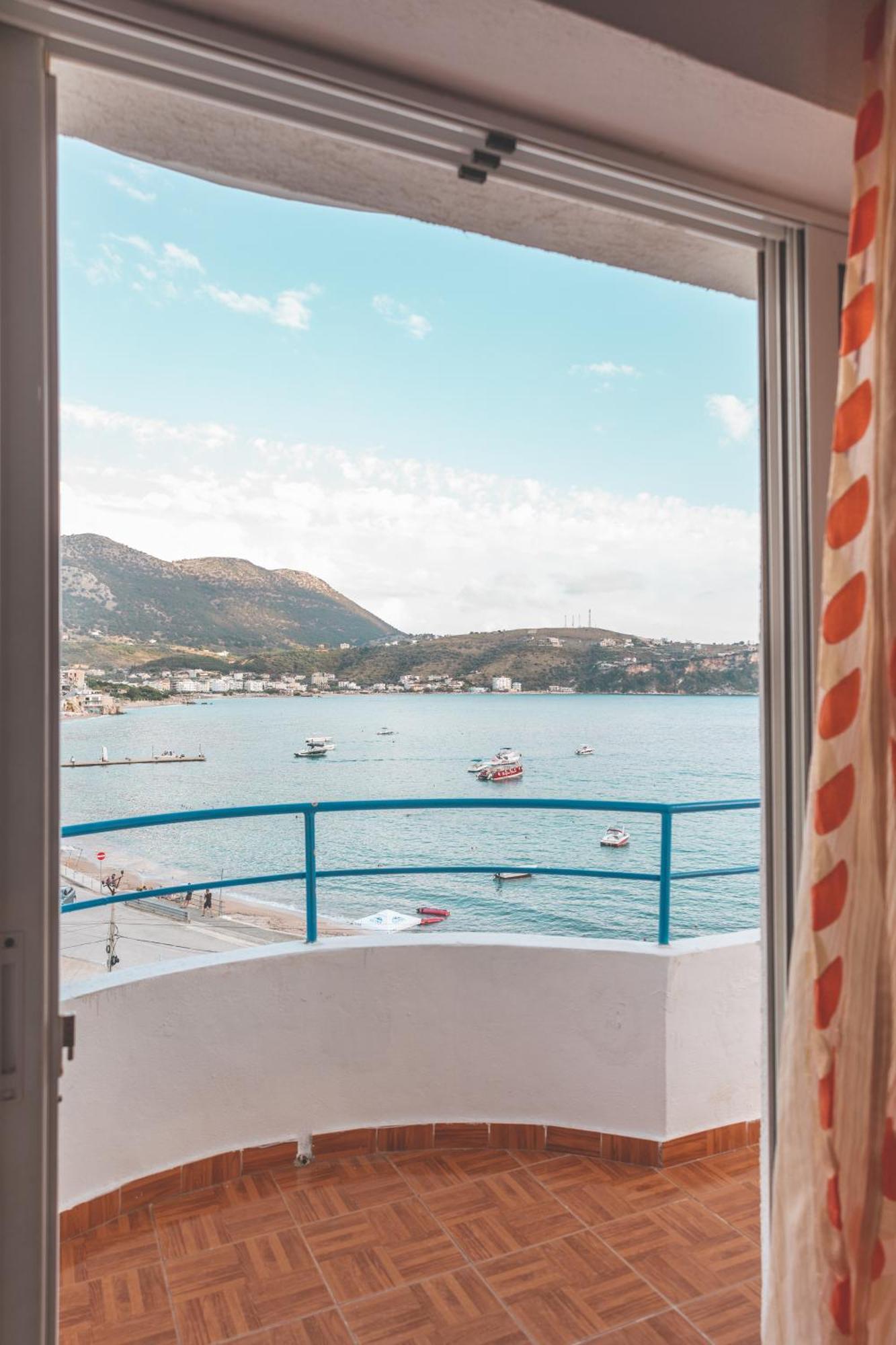 Room With Amazing Sea View Химара Экстерьер фото