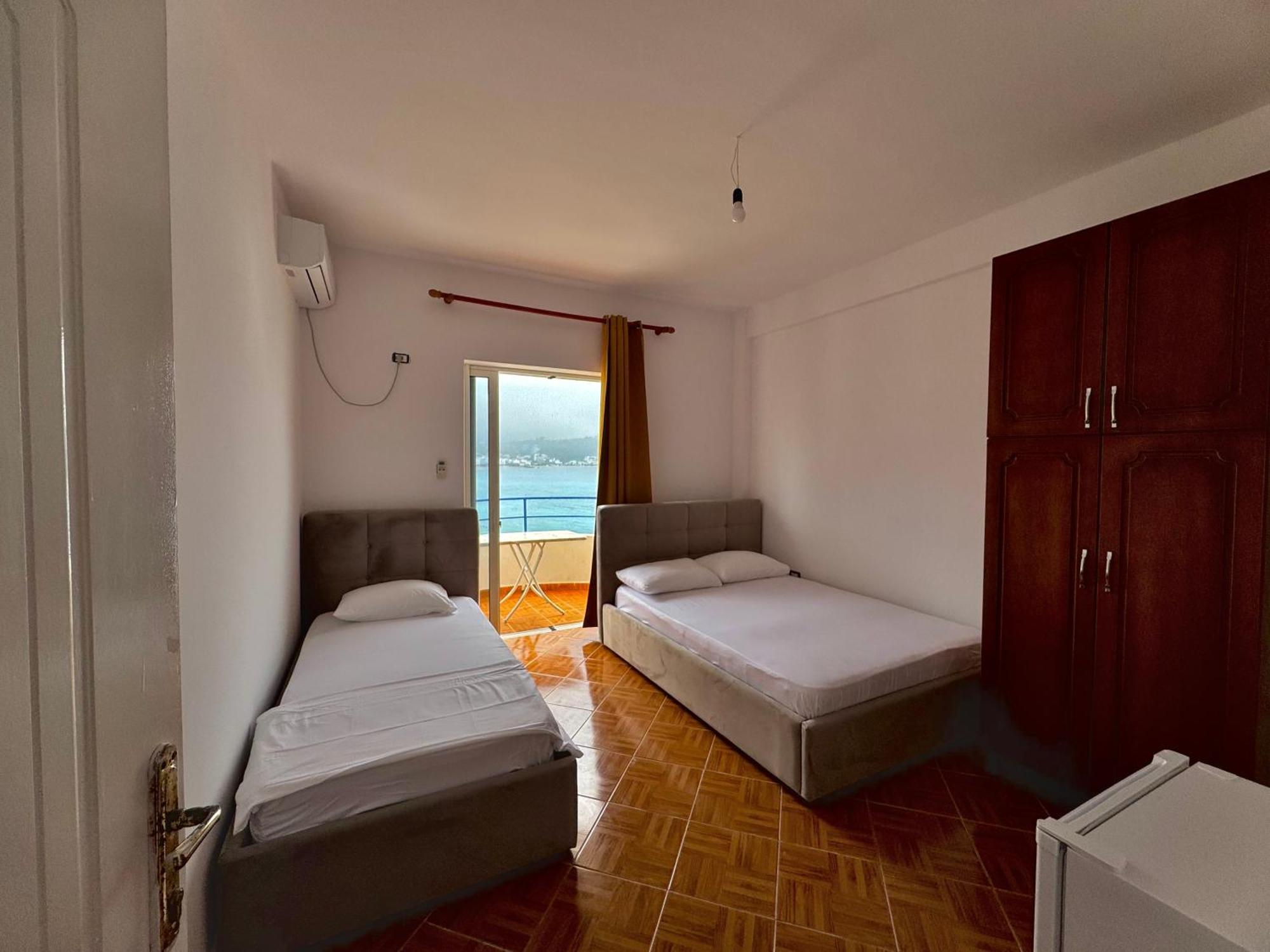 Room With Amazing Sea View Химара Экстерьер фото